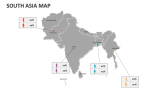 South Asia Map - Slide 6