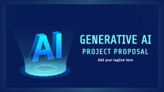 Generative AI Project Proposal - Slide 1
