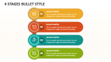 4 Stages Bullet Style - Slide 1