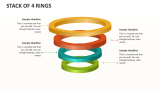 Stack of 4 Rings - Slide 1