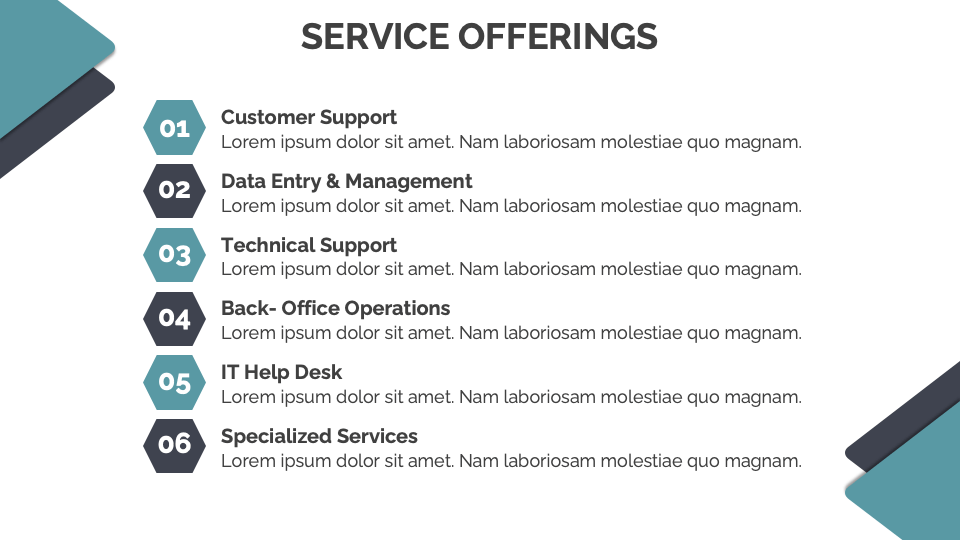 BPO Company Profile PowerPoint and Google Slides Template PPT Slides