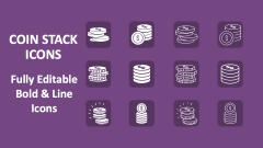 Coin Stack Icons - Slide 1