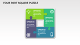 Four Part Square Puzzle - Slide 1