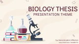 Biology Thesis Theme - Slide 1