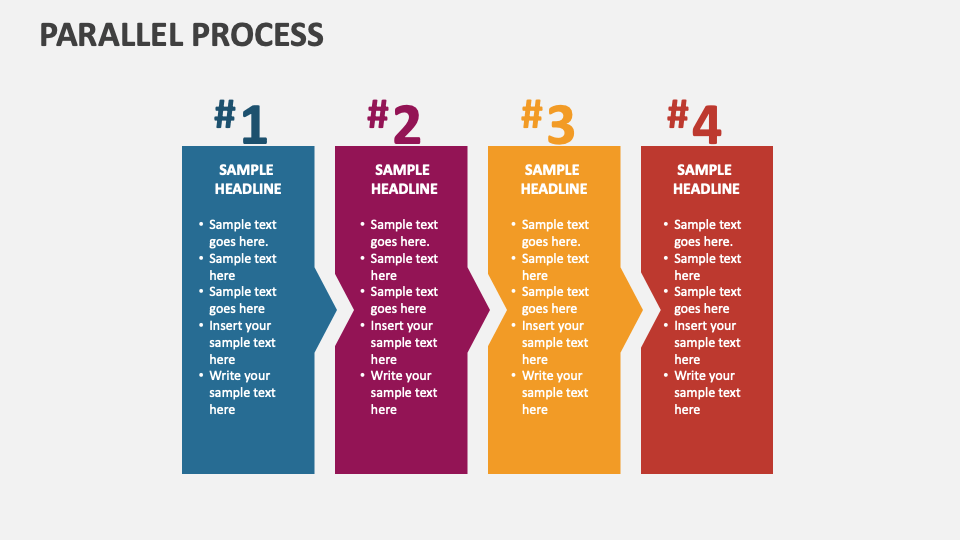 Parallel Process Template for PowerPoint and Google Slides - PPT Slides