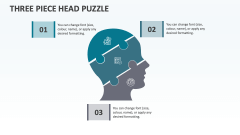 Three Piece Head Puzzle - Slide 1