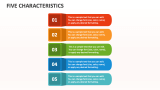 Five Characteristics - Slide 1