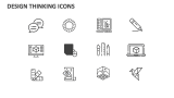 Design Thinking Icons - Slide 3