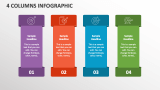 4 Columns Infographic - Slide 1