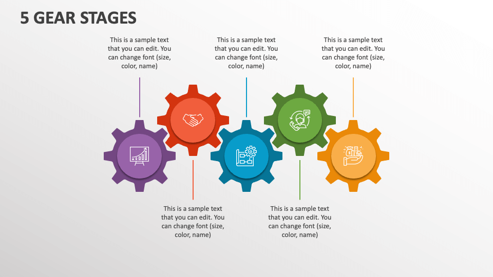 5 Gear Stages - Slide 1