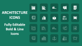 Architecture Icons - Slide 1