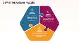 3 Part Hexagon Puzzle - Slide 1