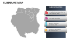 Suriname Map - Slide 4