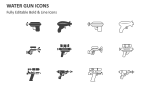 Water Gun Icons - Slide 2