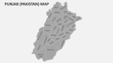 Punjab (Pakistan) Map - Slide 2