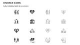 Divorce Icons - Slide 2