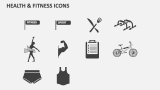 Health & Fitness Icons - Slide 4