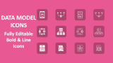 Data Model Icons - Slide 1