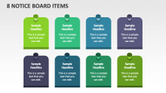 8 Notice Board Items - Slide 1