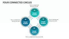 Four Connected Circles - Slide 1