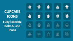 Cupcake Icons - Slide 1