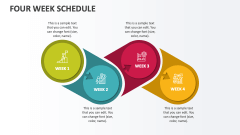 Four Week Schedule - Slide 1