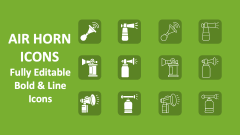 Air Horn Icons - Slide 1
