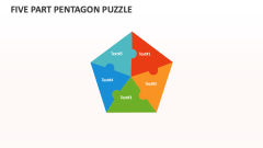 Five Part Pentagon Puzzle - Slide 1