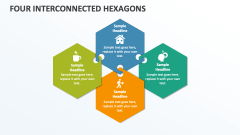 Four Interconnected Hexagons - Slide 1