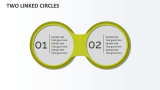 Two Linked Circles - Slide 1
