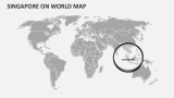 Singapore On World Map - Slide 2