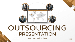Outsourcing Presentation Template - Slide 1