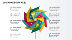 10 Spoke Pinwheel - Slide 1