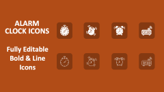 Alarm Clock Icons - Slide 1
