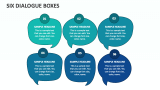 Six Dialogue Boxes - Slide 1