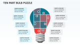 Ten Part Bulb Puzzle - Slide 1