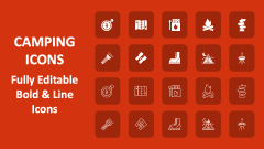 Camping Icons - Slide 1