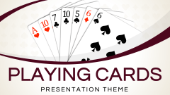 Playing Cards Presentation Theme - Slide 1