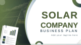 Solar Company Business Plan - Slide 1