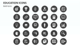 Education Icons - Slide 2