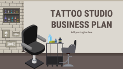 Tattoo Studio Business Plan - Slide 1