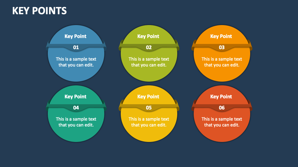 Key Points PowerPoint and Google Slides Template PPT Slides