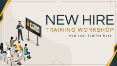 New Hire Training Workshop - Slide 1