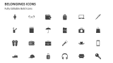 Belongings Icons - Slide 2