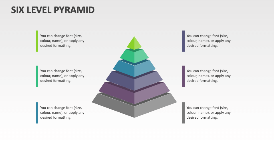 Six Level Pyramid - Slide 1