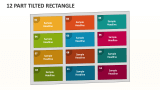 12 Part Tilted Rectangle - Slide 1