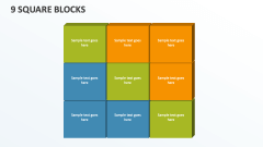 9 Square Blocks - Slide 1