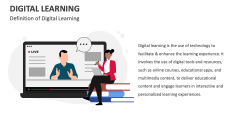 Definition of Digital Learning - Slide 1
