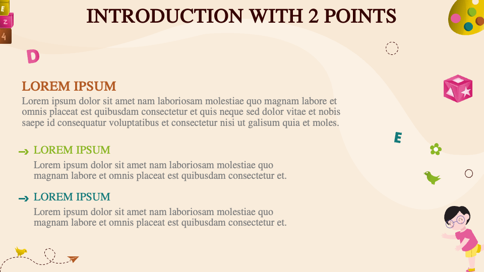 Free Kindergarten Theme for Google Slides and PowerPoint