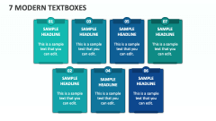 7 Modern Textboxes - Slide 1